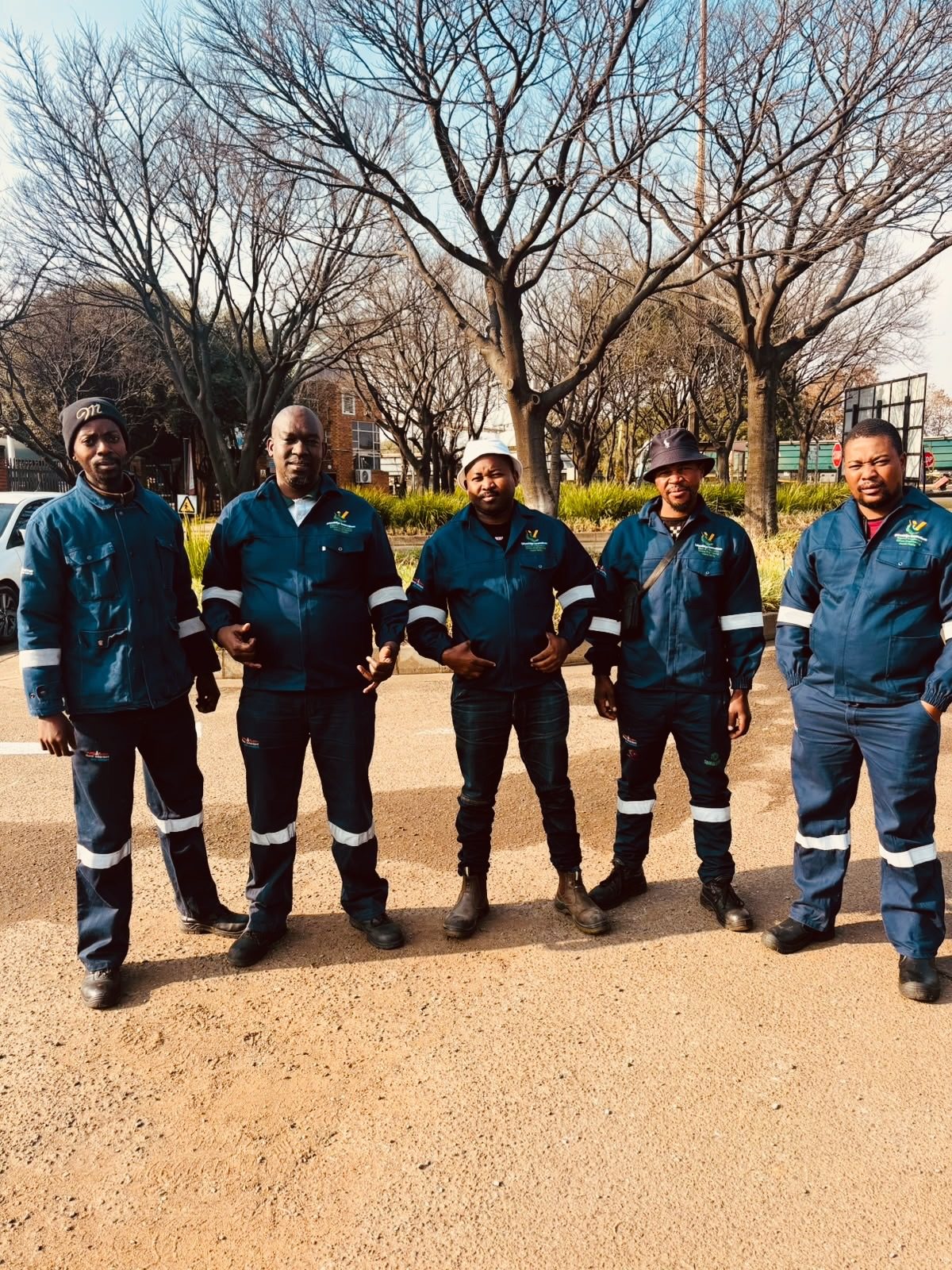The UrbanEdge Innovations field team on site